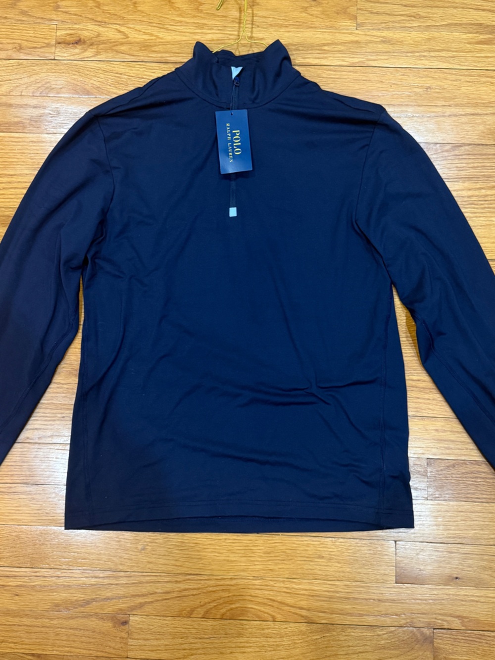 NWT Polo Ralph Lauren Performance Navy quarter-zip